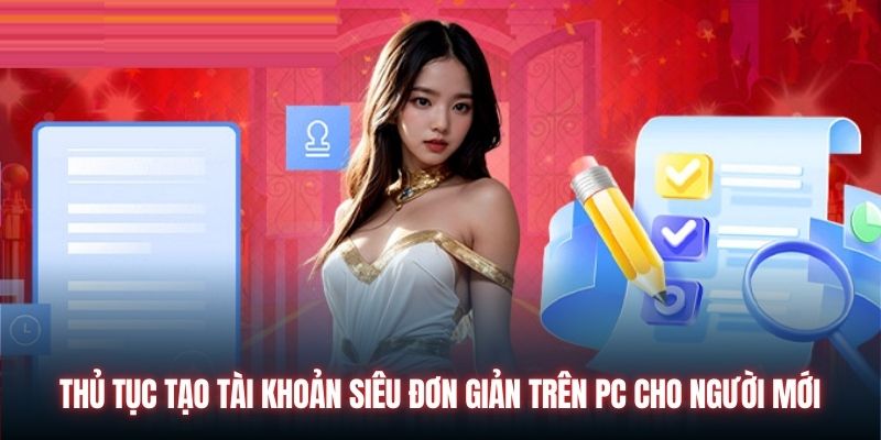 Thủ tục tạo tài khoản siêu đơn giản trên PC cho người mới